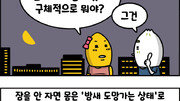 [만화 그리는 의사들]〈405〉잘 자면 빠져요