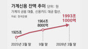 영끌-빚투에 가계빚 1993조 사상 최대