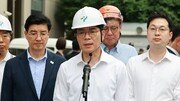 정원오-오세훈, 서소문 고가차도 붕괴 사고 현장 방문…수습상황 점검