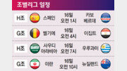 [2026 북중미월드컵]조별리그 일정