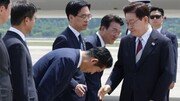 ‘정청래 90도 인사’에…이건태 “정말 잘못된 행동, 그러지 마시라”