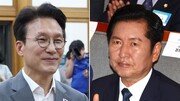 與 당대표 주자들 “자기 정치” 난타전