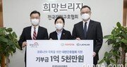 한국토요타, 코로나19 방역 지원 1억5000만원 기부