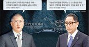 자동차 넘어… ‘로봇-AI 투자’ 정의선 vs ‘실증도시 실험’ 도요다