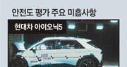 전기차 안전도, 아이오닉5 1등급 〉 테슬라 2등급