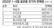 현대자동차그룹, 전기차 판매 5위