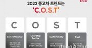 계묘년 중고차 시장 키워드는 ‘C.O.S.T’