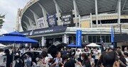 부산 명물 사직구장 물들인 ‘필랑트’[부산모빌리티쇼 현장]