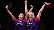 신유빈-전지희, 36년만 세계선수권 복식 결승행