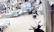 전통시장에 트럭 돌진…행인+상가 덮친 비극 현장 (한블리)