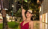 키오프 쥴리, 란제리 거리 활보…팬티 노출까지