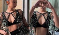 제니, 브라톱 위 시스루 ‘파격 노출’