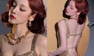아이들 우기, 뒤태 훤히 파격 드레스…역대급 비주얼
