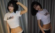 레드벨벳 조이 속옷 대놓고 노출…개미허리 난리