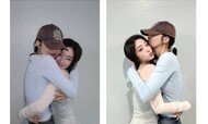 아이린, 폭 안긴 채 뽀뽀 쪽…스킨십 상대 봤더니