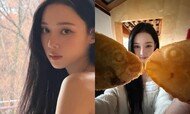 에스파 윈터, 붕어빵 키스 사진 올렸다 ‘입모양도 -3-’