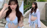 나인뮤지스 금조, D라인 공개…“뱃살인지 아기인지”
