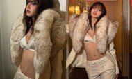 블랙핑크 리사, 군살 제로 몸매…치명적 눈빛