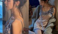 장재인, 레이스 슬립 차림…적나라한 바디라인