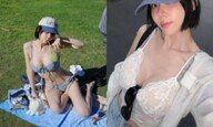 김해나 아나운서, 귀여운 얼굴에 반전 비키니