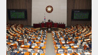 선거구 재획정안 국회 본회의 통과…찬성 141명, 반대 21명