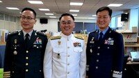 尹정부 첫 육해공군총장 한자리에… “군대다운 군대 만들겠다”