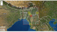 미얀마서 규모 5.6 지진 발생…깊이 144km