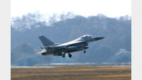 주한미군 F-16, 비행중 연료통 투하 후 비상착륙