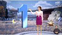 MBC 날씨 예보에 ‘파란색 1’…한동훈 “이건 선 넘었다”