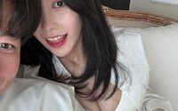 ‘♥이지훈’ 아야네, 만삭 D라인 첫 공개…유산 아픔 딛고 미소 [DA★]