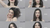 백 년 동안의 미녀 변천사, 화장과 헤어스타일의 변화로 표현 ‘대박’