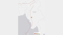 이탈리아 이어 미얀마 중부에도 규모 6.8 지진 발생