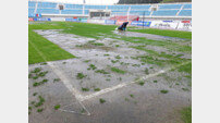 [사커토픽] 프로축구가 잔디 때문에 취소되다니…