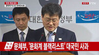 문체부 대국민 사과 “참담하고 부끄럽다”