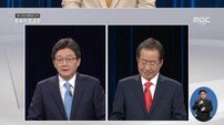 [대선 후보 tv 토론] 심상정-유승민 “성폭력 공모한 홍준표, 즉각 사퇴해야”