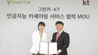 KT, 그린카와 AI 서비스 개발