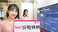U+tv 37개 채널 추가