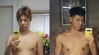 [내가 왜 떴게?]사랑이 새긴 복근…강남, 다이어트 변신