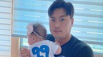 배지현, 류현진♥딸 사진 공개→앙증맞은 ‘99 RYU’