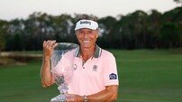 45승 랑거, PGA 투어 챔피언스 통산 최다승 타이 금자탑
