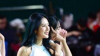 치어리더 박기량 ‘상큼하게 마무리’ [포토]