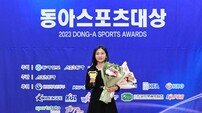 이예원, 동료들이 뽑은 올해의 선수상 수상 [포토]