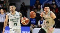 정규리그 우승 매직넘버 ‘2’ DB 알바노-강상재, 국내선수 MVP 집안싸움