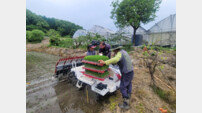 진천군, 영농기(營農期) 맞아 ‘승용이앙기’ 임대 예약제 시행