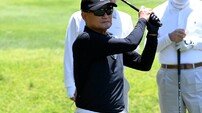 김호곤 이사장, 연륜 느껴지는 티샷 [포토]