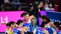김연경, 득점에 싱글벙글 [포토]