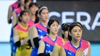 국가대표 은퇴 경기 준비하는 김연경 [포토]