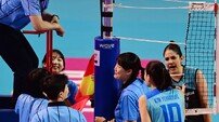 ‘김연경 초청 세계 여자배구 올스타전’ 심판, 어쩌지 [포토] 