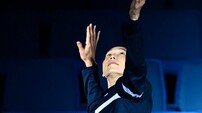 김연경, KYK 재단 공식 출범 알리는 스파이크 [포토]