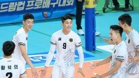 국군체육부대, KOVO컵 첫 판서 한국전력에 3–1 승…외국인선수 없이도 웃었다!